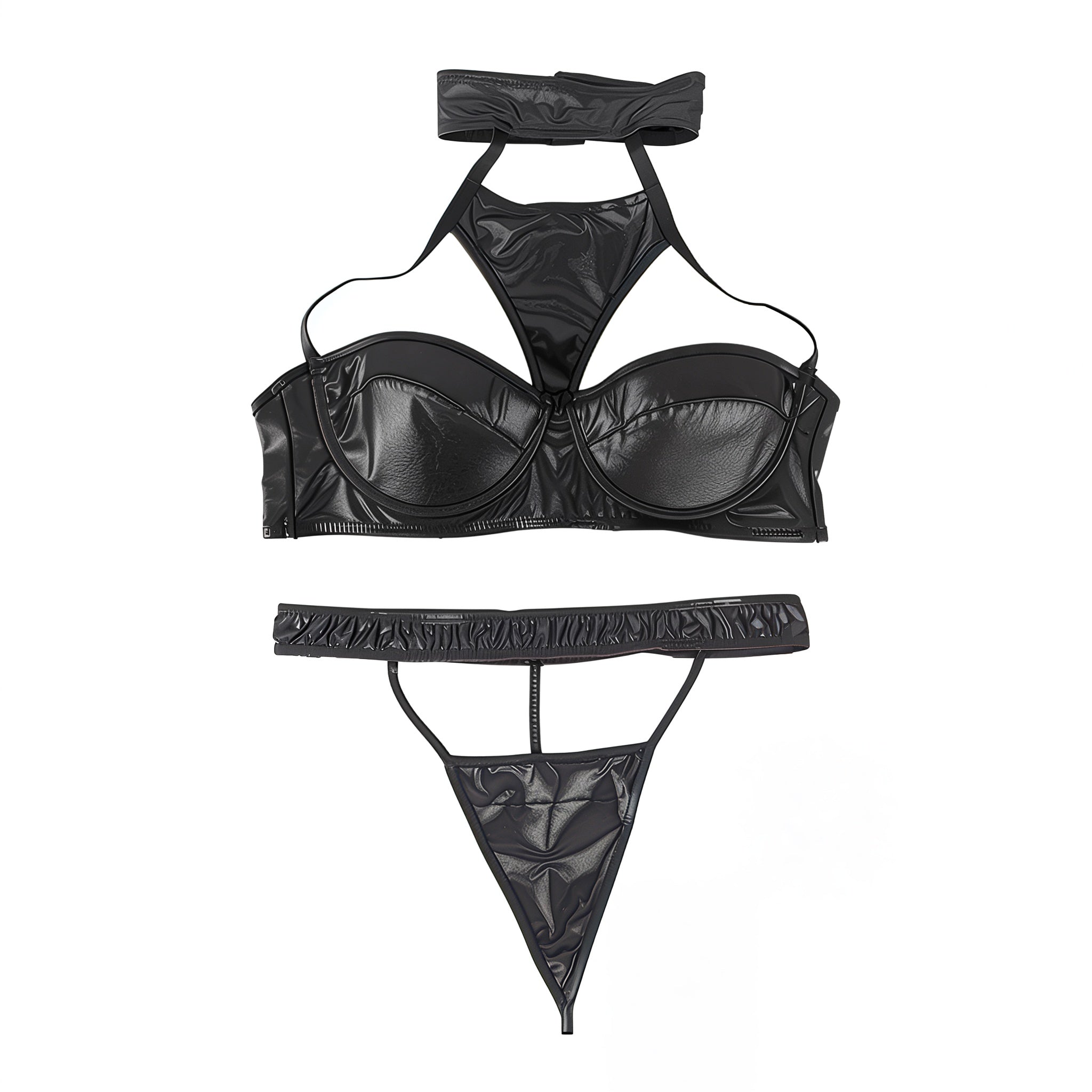 Noir Temptation Bra Set