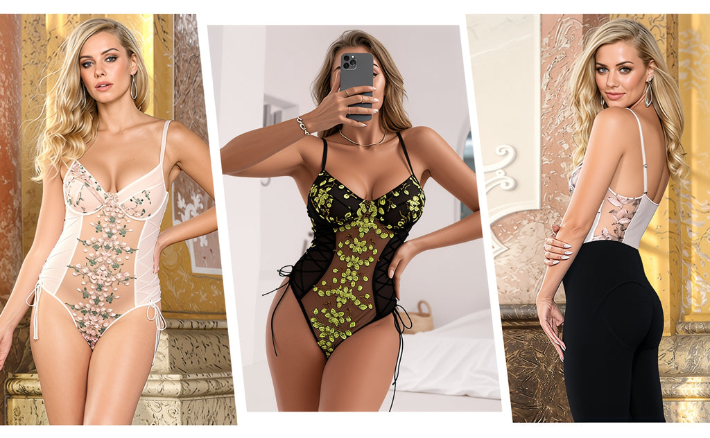 Golden Empress Embroidered Corset