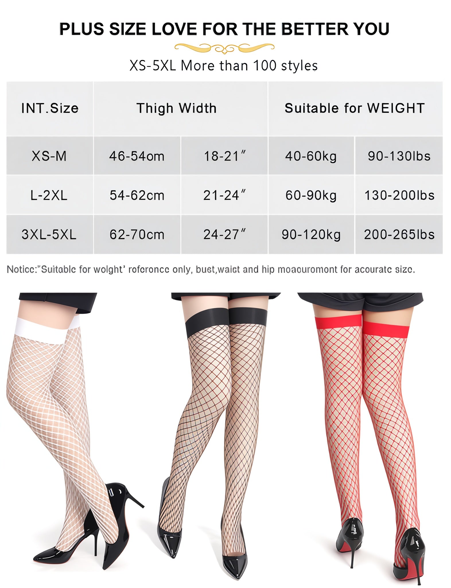 Curve Envy Fishnet Stockings